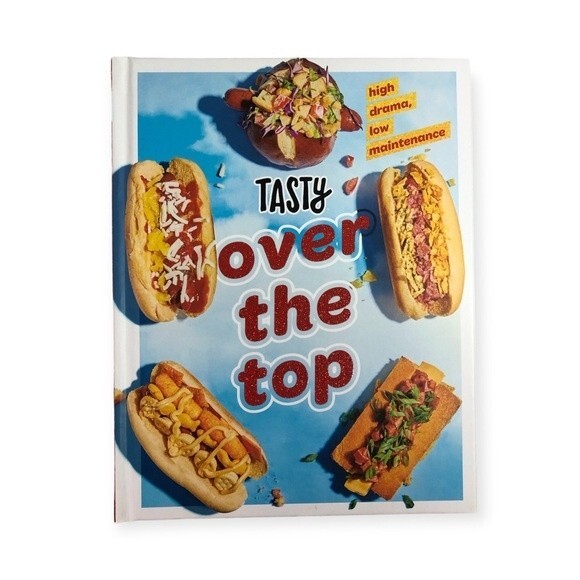 Tasty Over The Top Recipe Hardcover Book - Picture 2 of 6